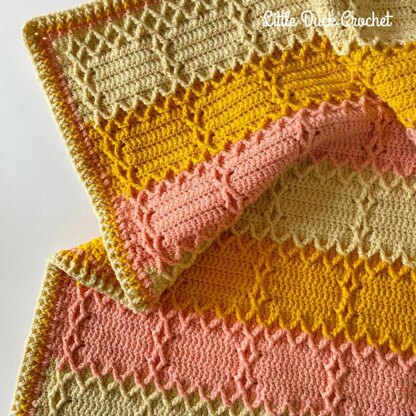 Autumn Trellis Blanket