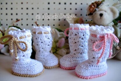 Angel Baby Booties