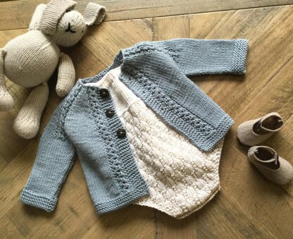 Romper & Cardigan Set - P176, P177 + P178