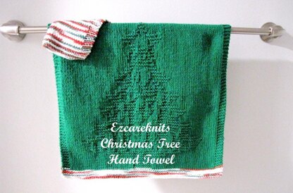 Christmas Tree Hand Towel