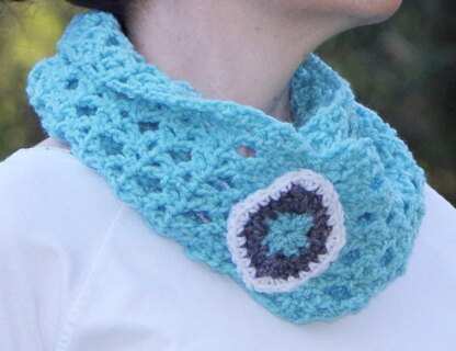 Diamond Lace Infinity Scarf for Girls and Ladies