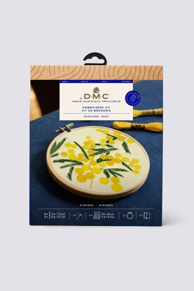 DMC Mimosas by Marie-Dominique Procureur Easy Embroidery Kit