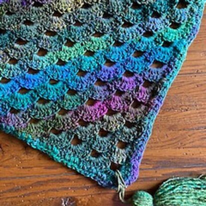 Cascading Shawl