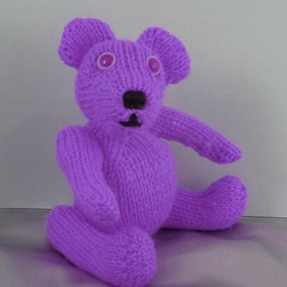 Little Lilac Teddy Bear