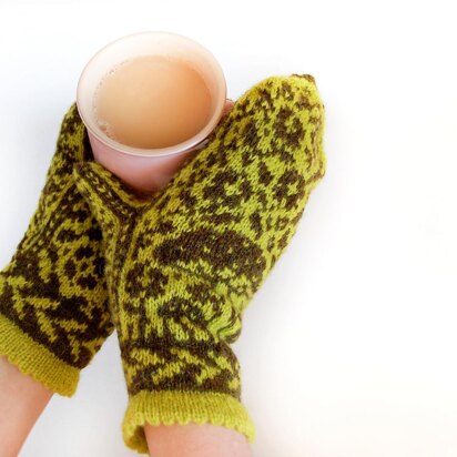 Mushmittens - knitting pattern