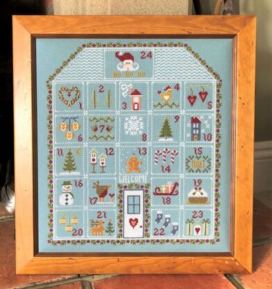 Historical Sampler Company Advent House - Downloadable PDF