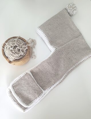 Kids Scarf with Hood for Sentro or Addi
