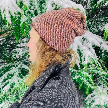 Two Skein Twist Hat