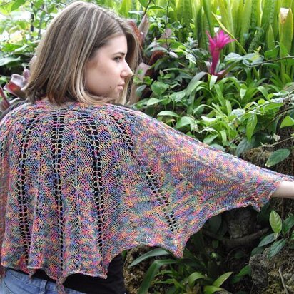 Wood Nymph Shawl - knitting pattern