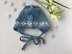 Snowflakes Baby Bonnet