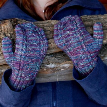 Northern Lights Mittens