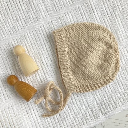 Style Me Simple Baby Bonnet