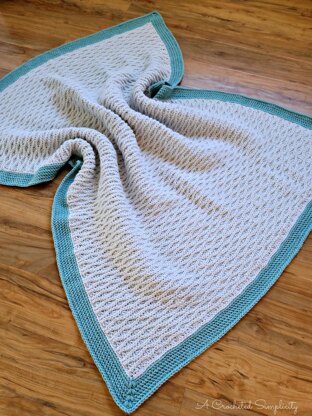 Triple Textures Afghan