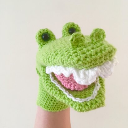 Cassius the Friendly Crocodile Hand Puppet