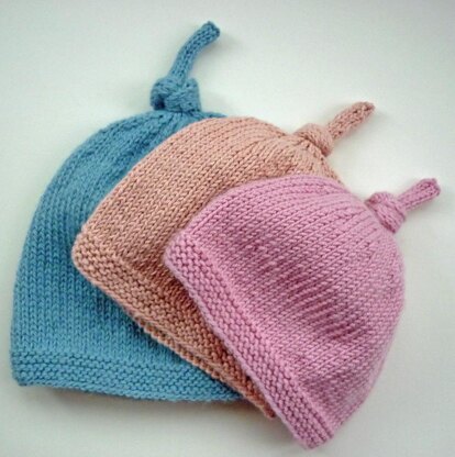 Baby hats best sale with knots