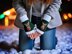 Reindeer Fingerless Gloves