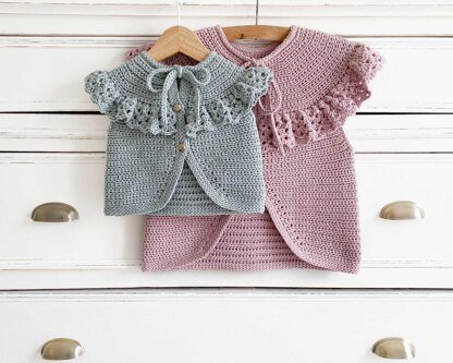 6-8 years– ANGIE Crochet Top