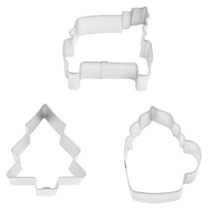 R&M Tree Farm Cookie Cutters Set of 3