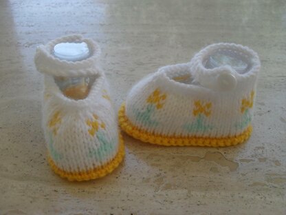 Baby Girl Flower Shoes