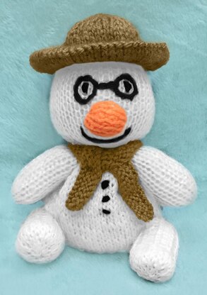 Christmas Elton Snowman choc cover / toy