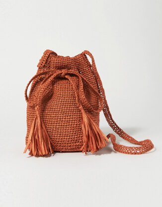 Starstruck Bag in Wool and the Gang Ra-Ra Raffia - Leaflet