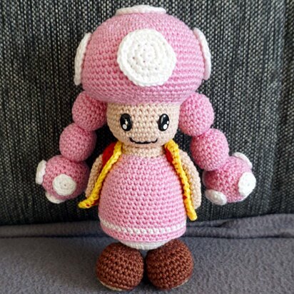 Crochet Pattern for Toadette!