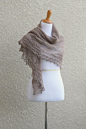 Freesia shawl