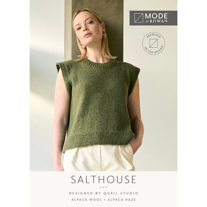 Salthouse in Mode at Rowan Alpaca Wool & Alpaca Haze - Downloadable PDF