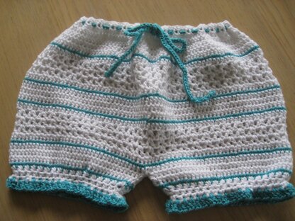 Bloomers, Diaper Cover Shorts PDF12-073