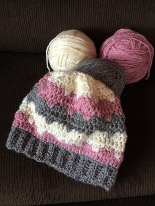Andean Peaks Crochet Hat