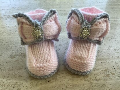 Double Bow Booties