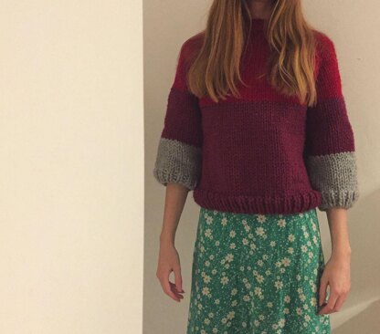 Colourful Chunky Jumper