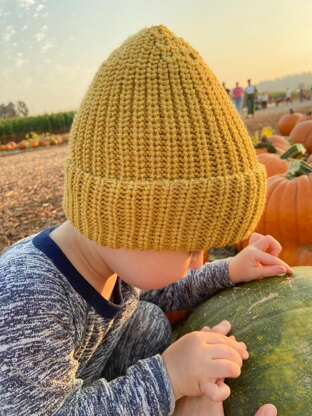Reversible Ribbed Beanie