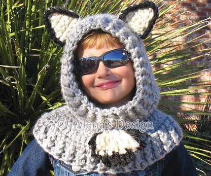 Hooded Cowl with Ears