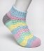 Unicorn Tail Socks - Toe Up (DK)