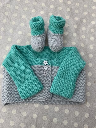 Jacket and Booties set