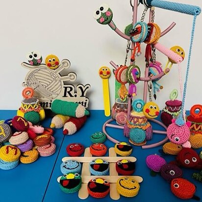 Recycle cheerful Amigurumi ideas