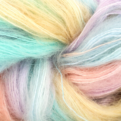 Pastel Turquoise, Peach, Lavender, Light Yellow (7168)