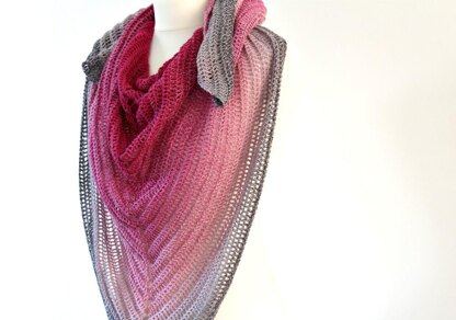 Gradient Triangle Shawl