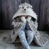 Hooded Woodland Hedgehog Blanket