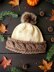 Autumn Leaf Winter Beanie Hat - with Helpful VIDEOS!