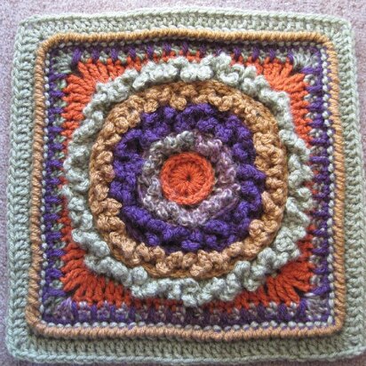 Loopy Dishcloth or Afghan Square