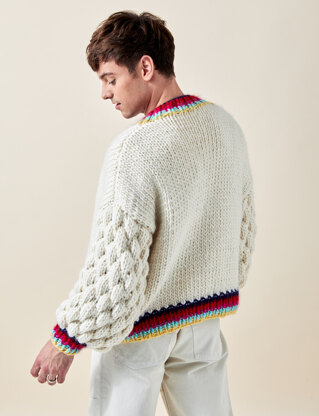 Made with Love - Tom Daley Cuddle XXL Cardigan Knitting Kit