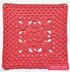 Five Diamonds Granny Square II - 12 inches with I Hook