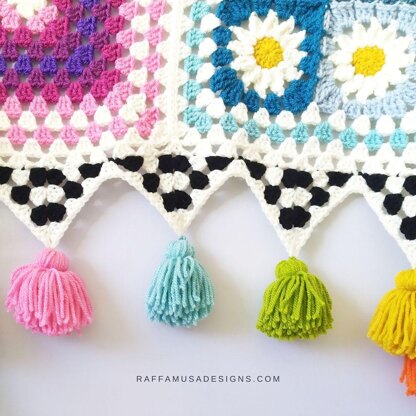 Rainbow Granny Blanket CAL