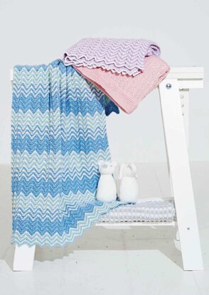 Blankets in Stylecraft Bambino DK - 9506 - Downloadable PDF