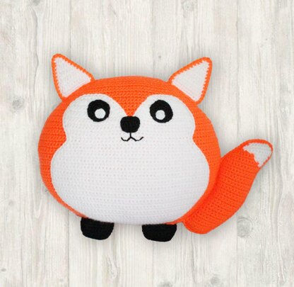 Fox Cushion Baby Pillow Crochet Pattern