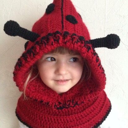 Ladybird Hooded Cowl