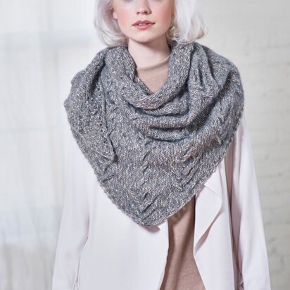 Gardon Shawl in Berroco Brielle - 399-6 - Downloadable PDF