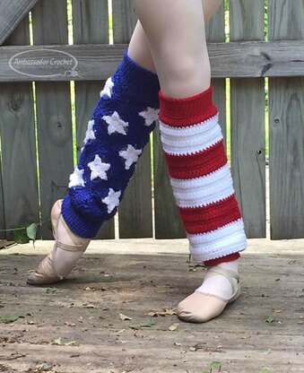 Stars & Stripes Legwarmers